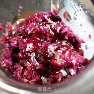 玫瑰花酱的做法步调：9