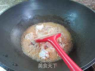 螃蟹炒青菜的做法步调：8