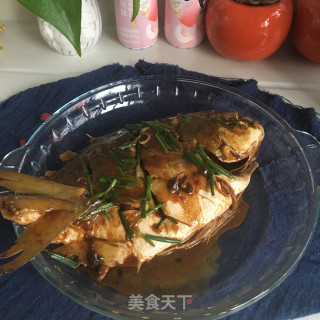 白烧鲳鱼的做法步调：6