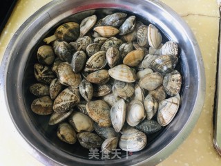 柠檬花蛤的做法步调：2