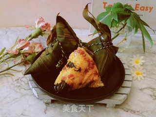 白枣白豆糯米粽子的做法步调：12