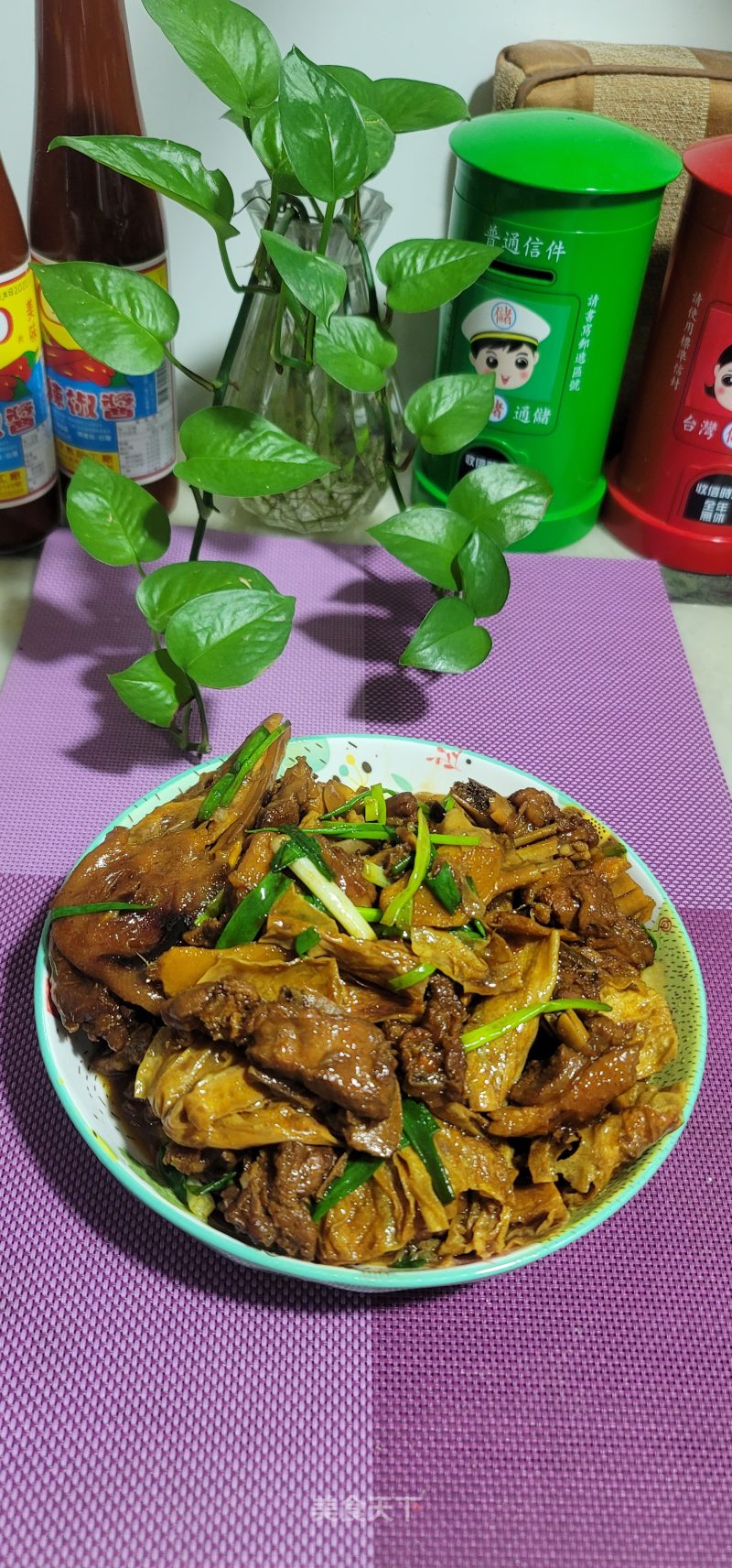 收竹焖鸭的做法