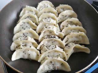 韭菜土豆陈肉煎饺的做法步调：10