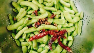 火煮毛豆的做法步调：3