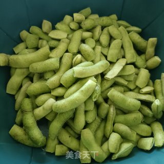 火煮毛豆的做法步调：2