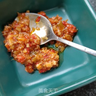 蒜蓉辣酱茄子条的做法步调：5