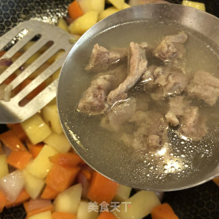 咖喱牛肉饭的做法步调：10