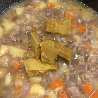 咖喱牛肉饭的做法步调：12