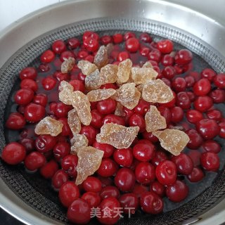 糖火樱桃罐头的做法步调：4