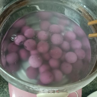 紫薯汤圆的做法步调：10
