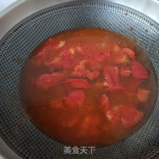 番茄鹅蛋汤的做法步调：6