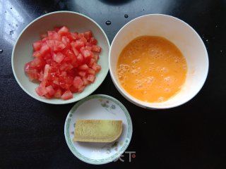 咖喱番茄鸡蛋的做法步调：1