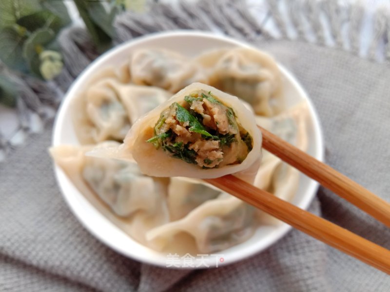 茼蒿猪肉火饺的做法