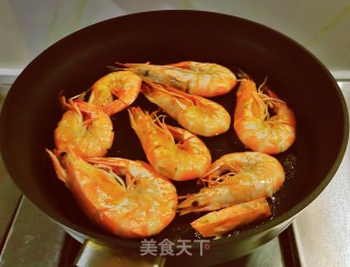 烹海虾的做法步调：6