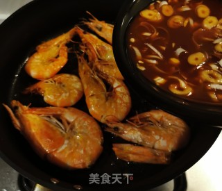 烹海虾的做法步调：8