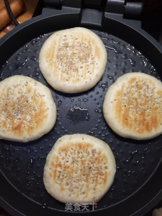 豆沙馅饼的做法步调：7