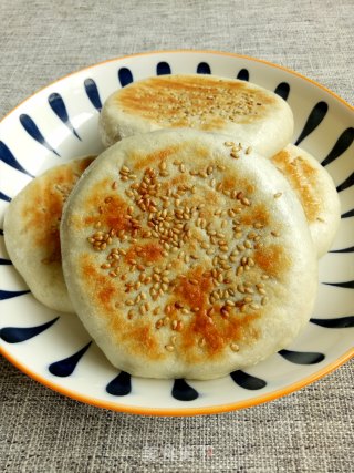 豆沙馅饼的做法步调：9