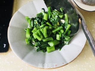 蚝油菜心的做法步调：9