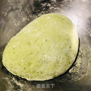 小利剑菜火饺的做法步调：2
