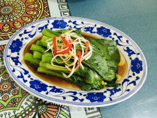 利剑灼菜心的做法步调：8