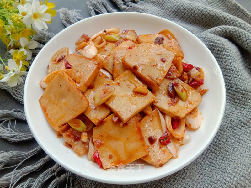 酱喷鼻千叶豆腐的做法