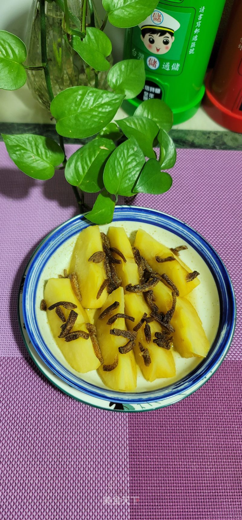 乌糖陈皮蒸苹果的做法
