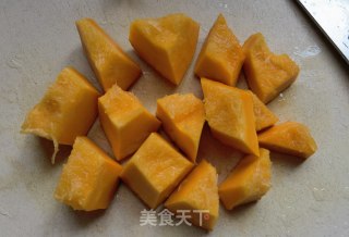 金瓜燕麦绿豆粥的做法步调：1