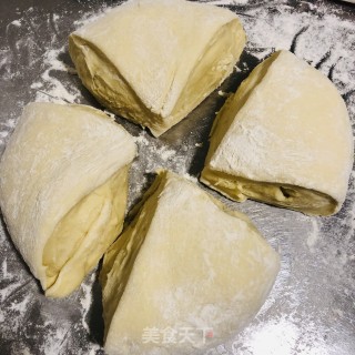 吐司里包的做法步调：10