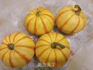 太阳瓜蒸糯米饭的做法步调：5