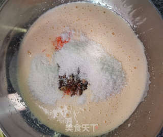 胡萝卜蛋糕的做法步调：8