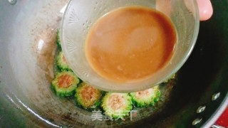 苦瓜包肉馅的做法步调：10