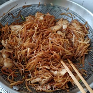 五花肉烧咸菜疙瘩的做法步调：14