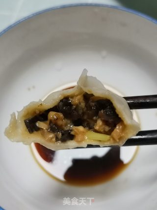 家常喷鼻菇木耳火饺的做法步调：9