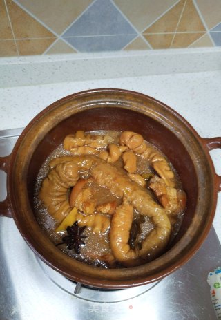 卤猪年夜肠的做法步调：12