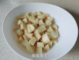 焦喷鼻土豆的做法步调：4