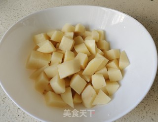 焦喷鼻土豆的做法步调：2
