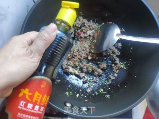 肉终酱拌里的做法步调：6