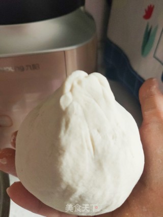 荞麦里豆沙包的做法步调：7