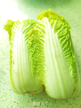 凉拌娃娃菜的做法步调：1