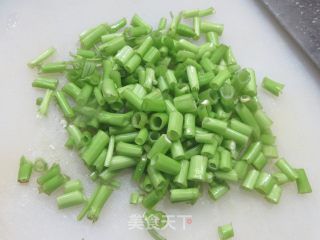 空心菜梗炒豆腐的做法步调：3