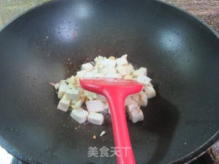 空心菜梗炒豆腐的做法步调：5