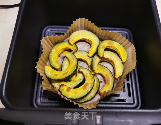 氛围炸锅烤北瓜的做法步调：9
