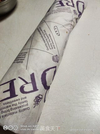 白龙果蛋糕卷的做法步调：14