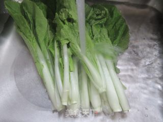 鸡蛋开洋炒毛毛菜的做法步调：3