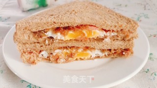 三明治的做法步调：12