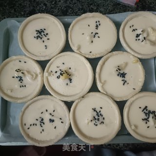 榴莲蛋挞的做法步伐
：12