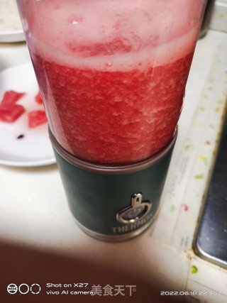 西瓜汁的做法步调：4