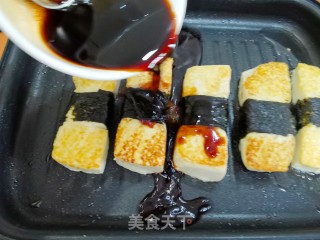 豆腐煮出初级感，海苔照烧豆腐的做法步调：6