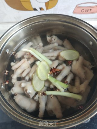 酸辣柠檬鸡爪的做法步调：5