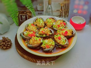 浑蒸鲍鱼的做法步调：13